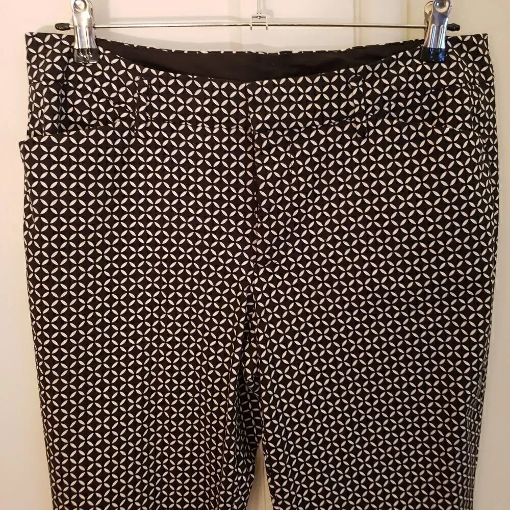 NWOT ana A New Approch Patterned Ankle Pants Size 12
